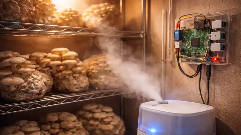 Automated Mushroom Growroom