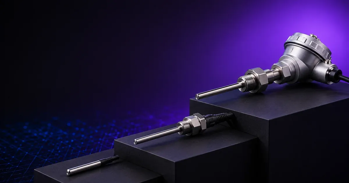 Temperature probes compared, DS18B20 to RTD and thermocouple